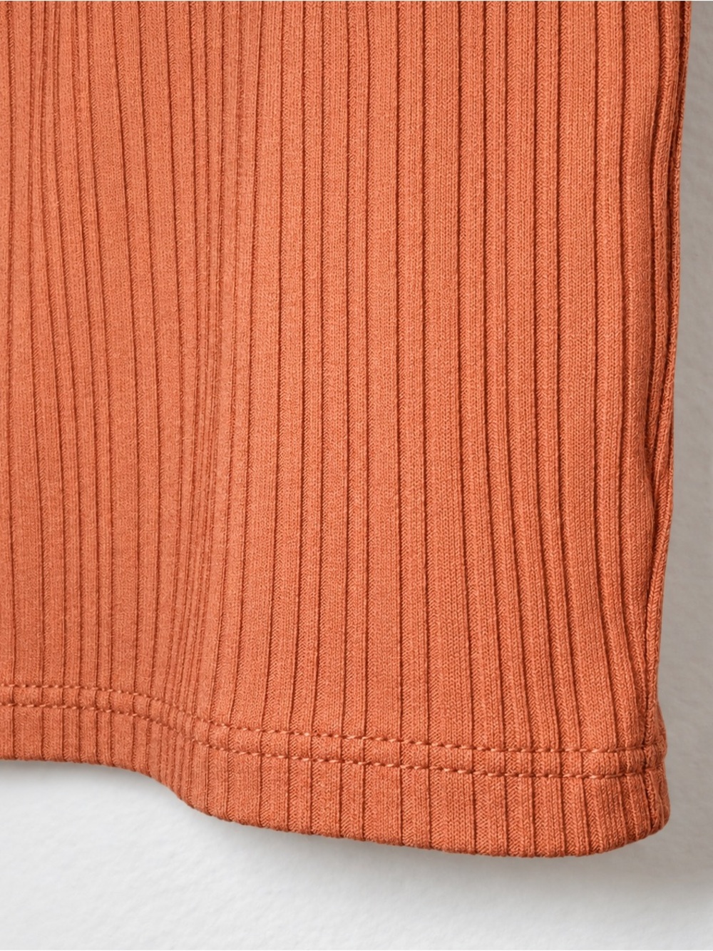 Forever 21 Terracotta Ribbed Button-Front Tank Top size medium - Picture 8 of 15